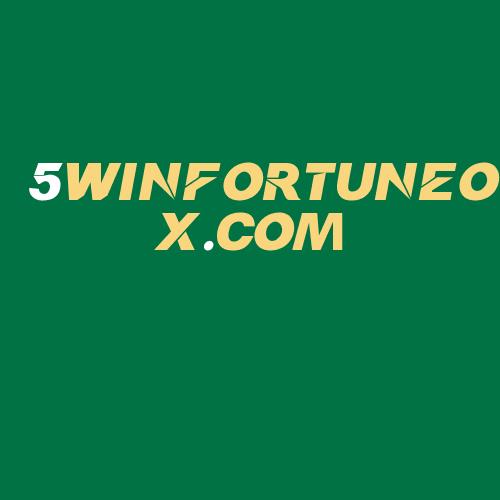 Logo da 5WINFORTUNEOX